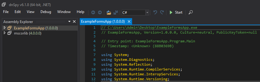 Backdooring a .NET application with dnSpy | My InfoSec Adventures